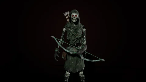 骷髅弓箭手-Skeleton archer