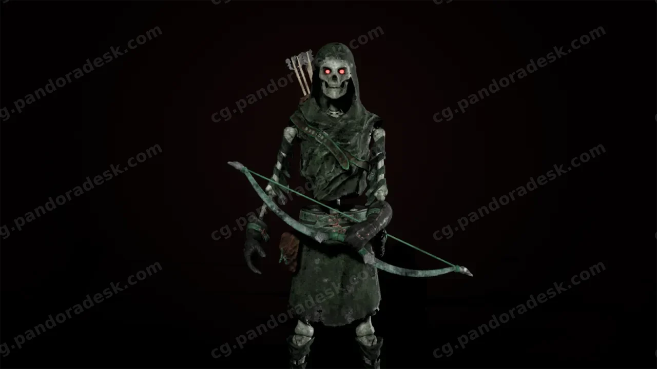 骷髅弓箭手-Skeleton archer
