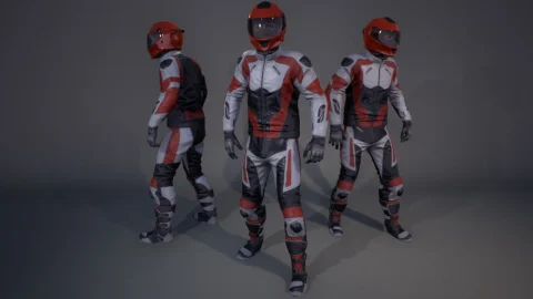 角色工厂第11卷 骑行服 Character Factory Vol11 Bike Suit