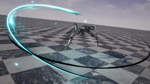 双刃剑动画-Twinblades Animset Expansion