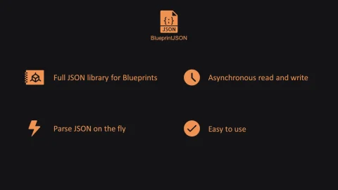 蓝图解析读取编辑保存插件 BlueprintJSON