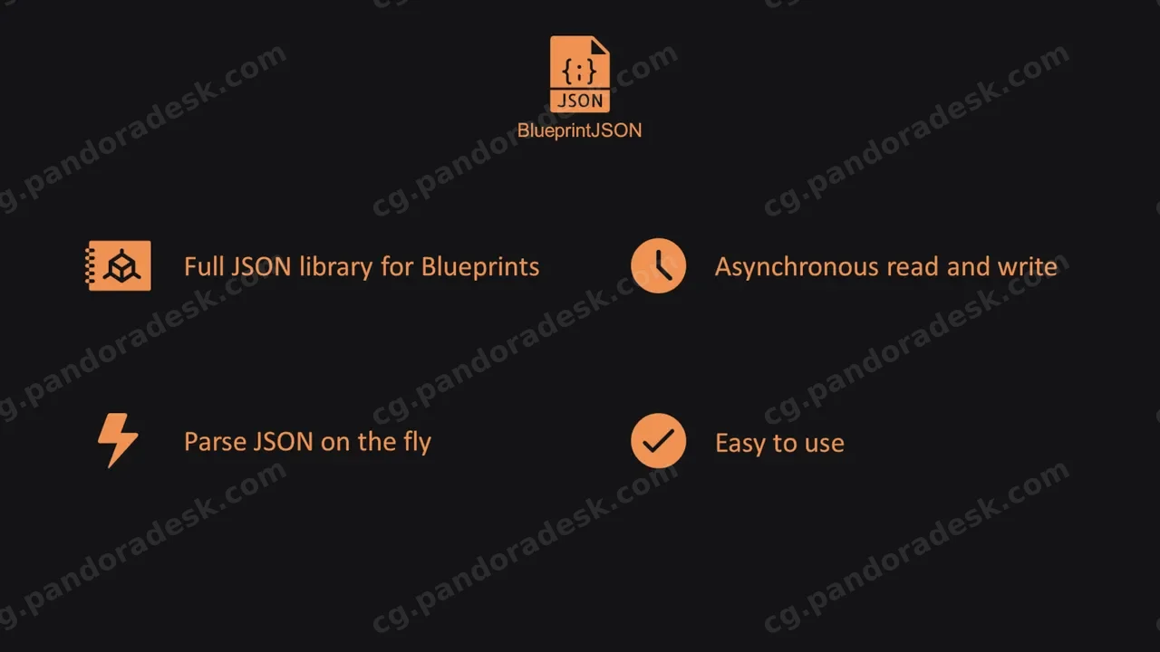 蓝图解析读取编辑保存插件 BlueprintJSON