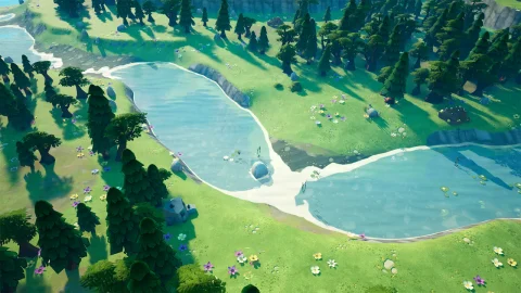 森林-RTS Cartoon Environment