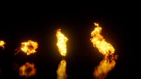 真实火焰特效 - Real Fire Pack 2d Effect Pack