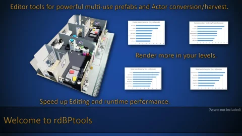 编辑器关卡程序化自动生存插件 - rdBPtools