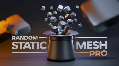 随机静态网格专业版 - Random Static Mesh Pro