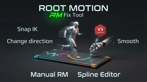 动作捕捉动画根运动清理与修复工具 - Root Motion Fix Tool