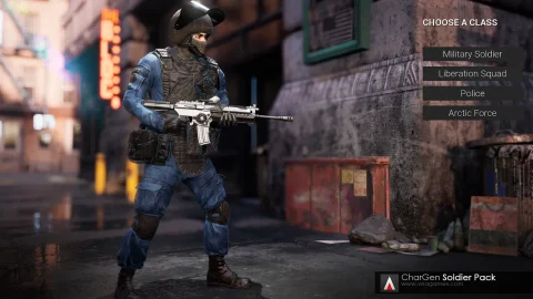 反恐特种部队士兵-CharGen: Counter-Terrorists Soldier Pack