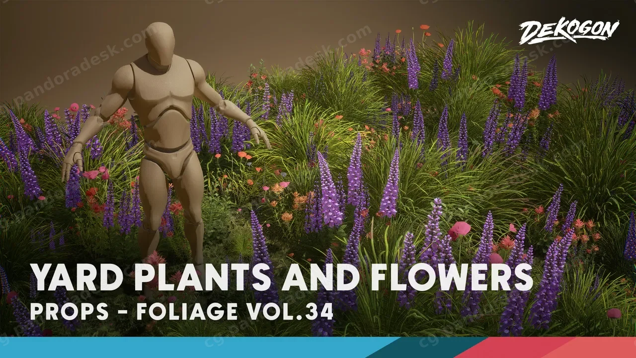 庭院植物与花卉 Foliage VOL.34 - Yard Plants and Flowers