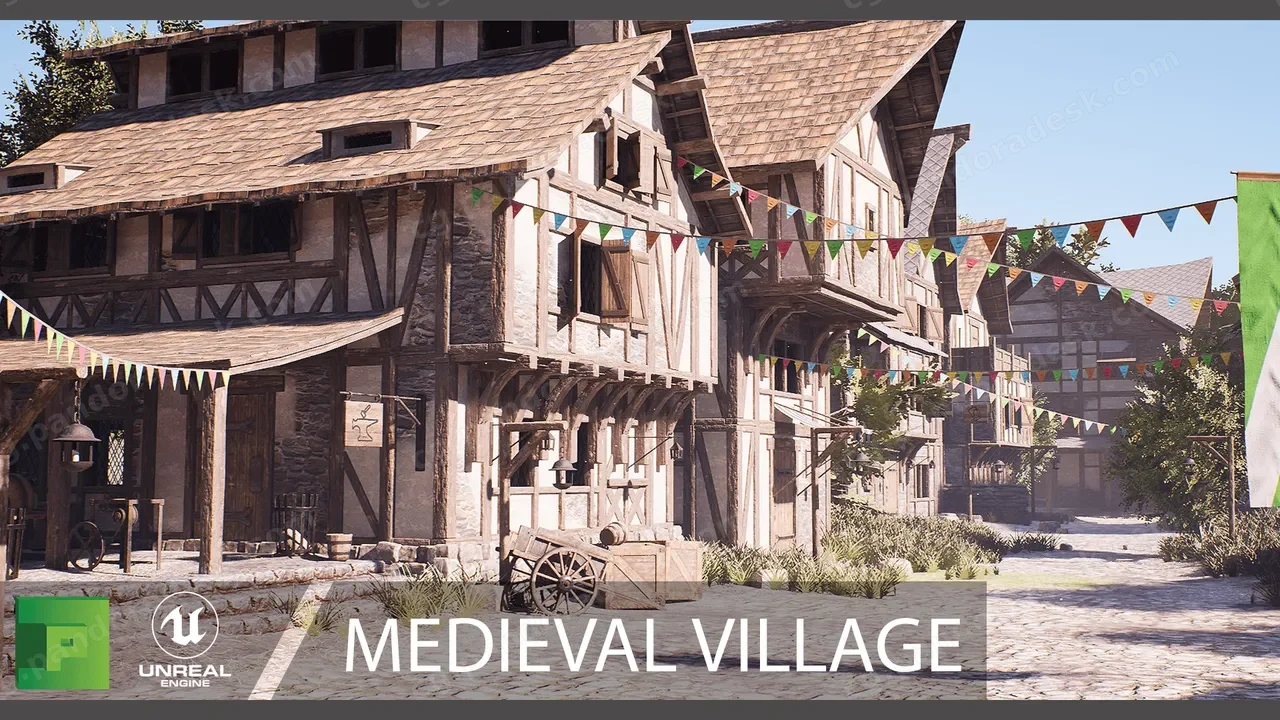 中世纪村庄 - Medieval Village