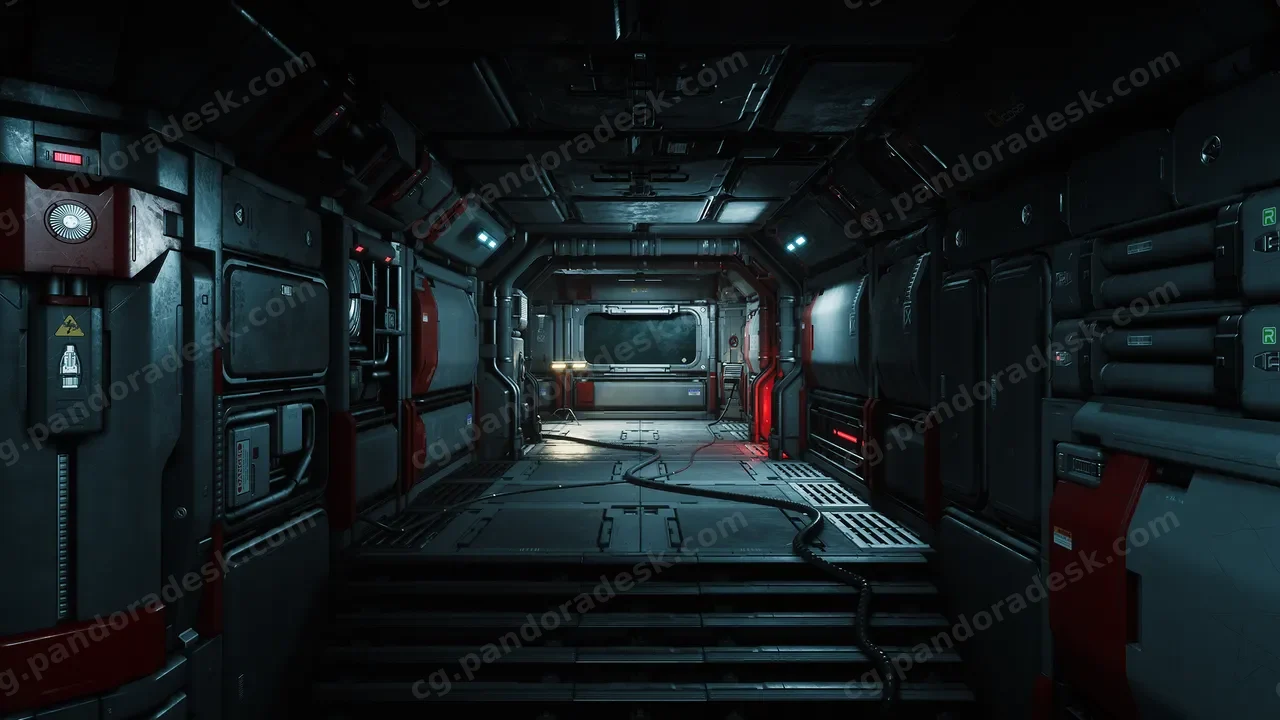 科幻模块化环境包 - Omega. Sci-Fi Modular Environment Pack