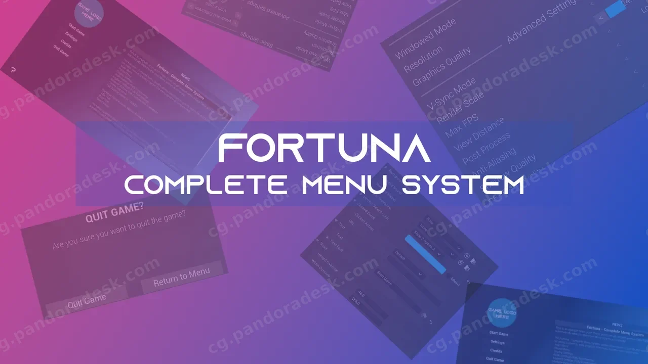 终极菜单系统 Fortuna Ultimate Menu System