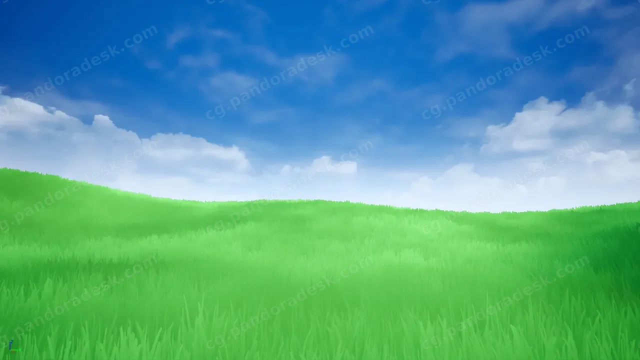 基于材质的风格化草地 - Ultra Stylized Grass