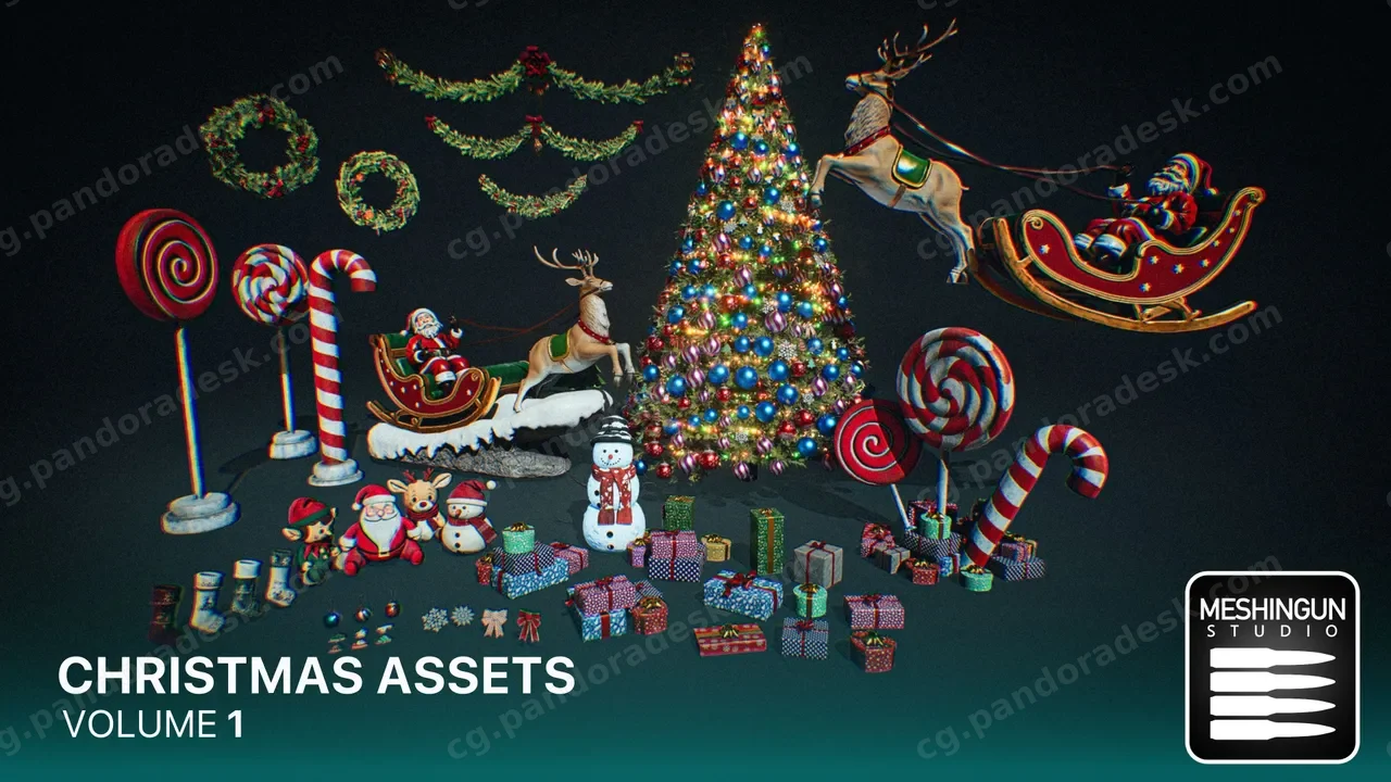 圣诞素材第一卷 Christmas Assets Volume 1