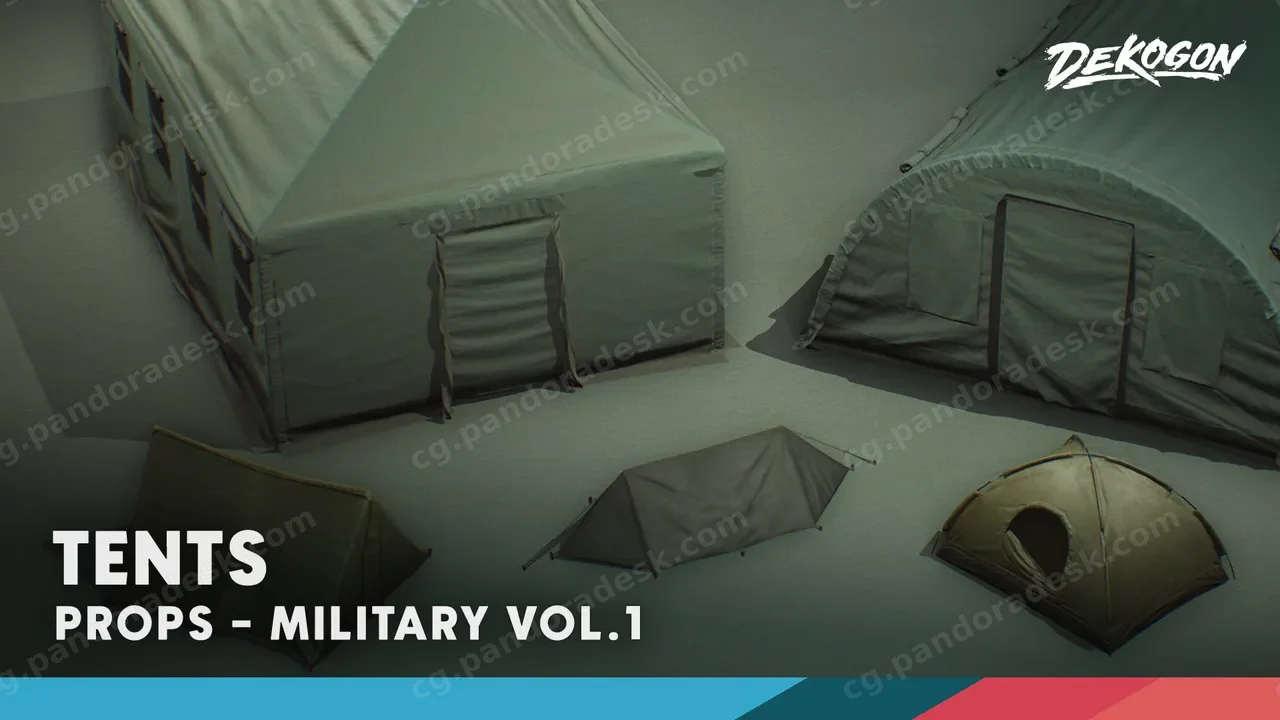 军用用品 - VOL.1 - 帐篷 - Military Supplies - VOL.1 - Tents