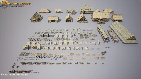 中世纪房屋 - Medieval Houses Modular Vol 2