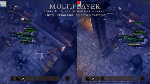 RPG系统——一体化（俯视角和第三人称） RPG System - All-In-One