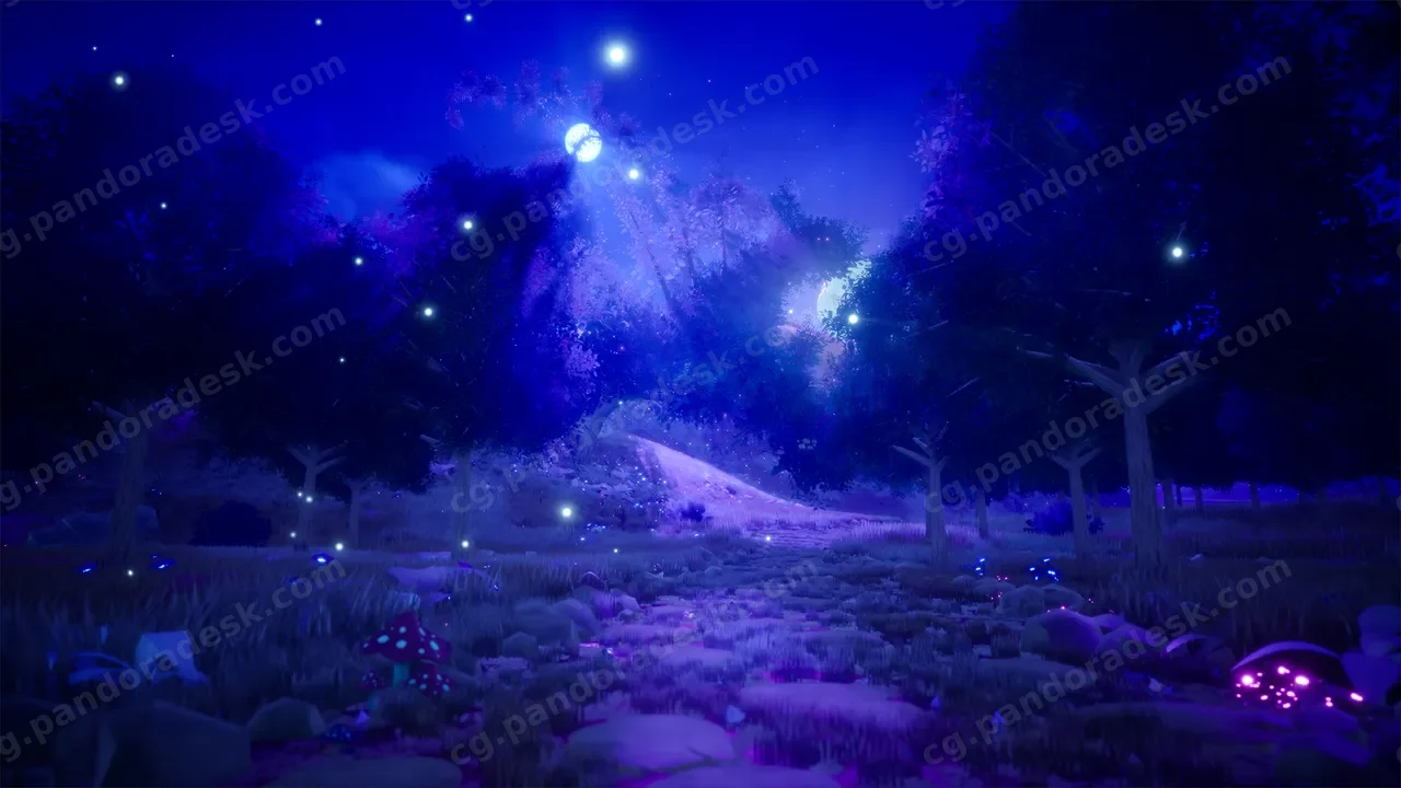 风格化森林环境 - Stylized Forest Environment