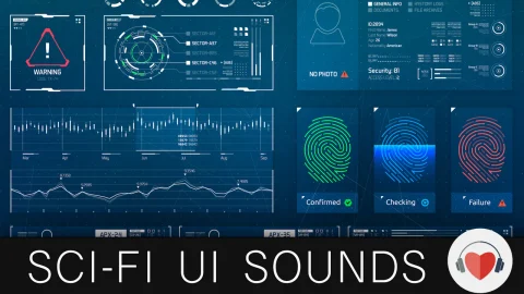 科幻用户界面声音 - Sci-Fi User Interface Sounds