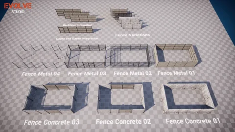 围栏建造者蓝图 - Fence Constructor Blueprint