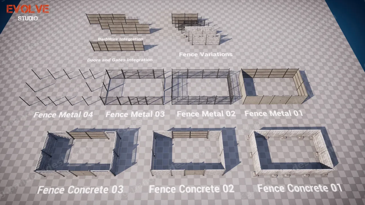 围栏建造者蓝图 - Fence Constructor Blueprint