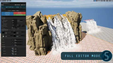 瀑布工具 - SHADERSOURCE - Waterfall Tool 2