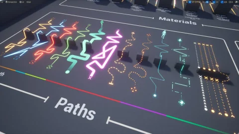 绘制路径与边框样条工具包 - Path Tracer Toolkit
