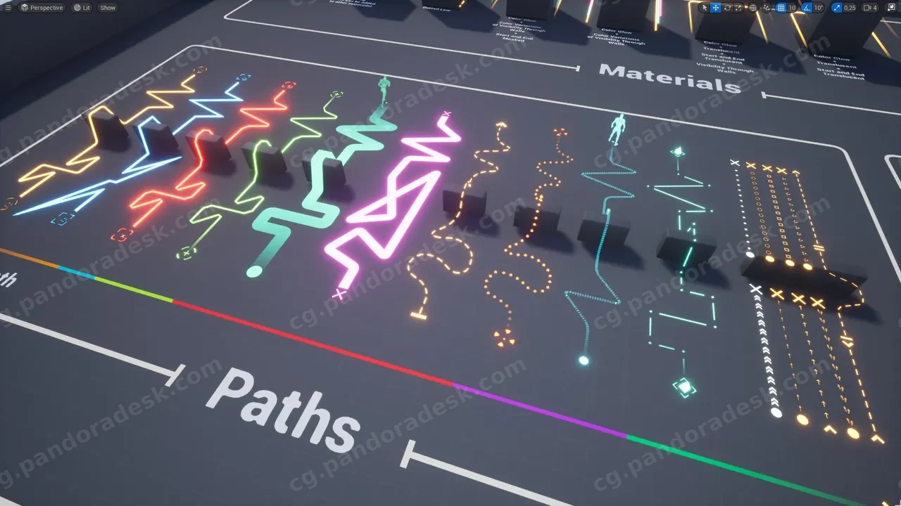 绘制路径与边框样条工具包 - Path Tracer Toolkit