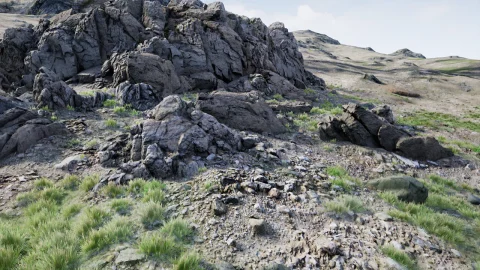 岩石和悬崖扫描包 - Photogrammetry Rock & Cliff