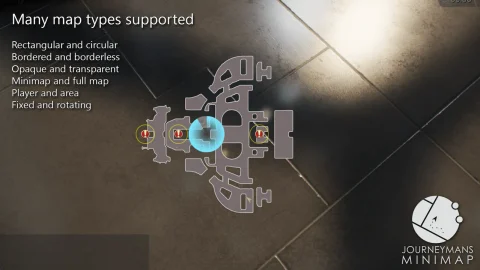 旅者的小地图 - Journeyman's Minimap