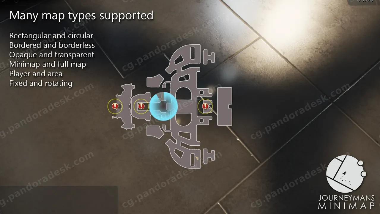 旅者的小地图 - Journeyman's Minimap