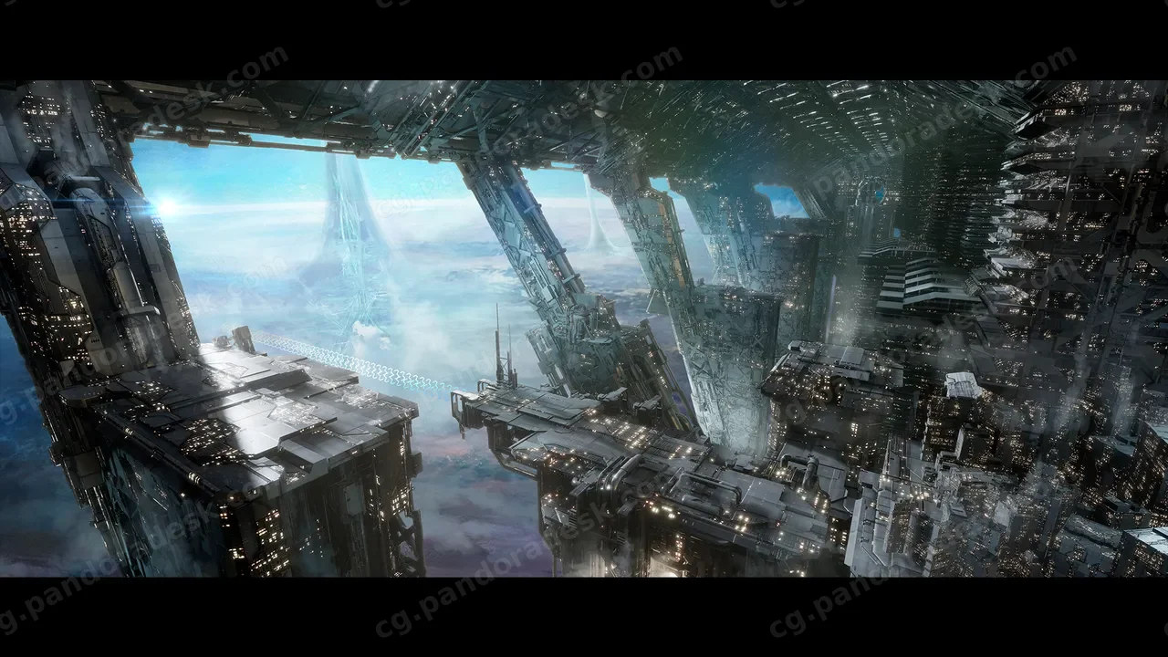 科幻城市景观-ScifiCityscape