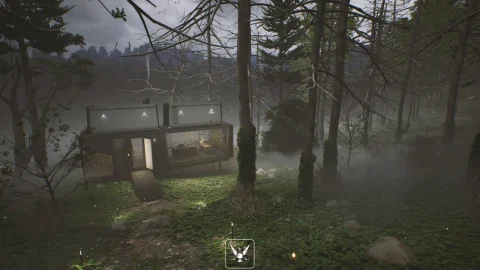 森林环境中带室内装修的瑞典湖边小屋 - 逃离城市 Swedish Lake House with Interior in Forest Environment
