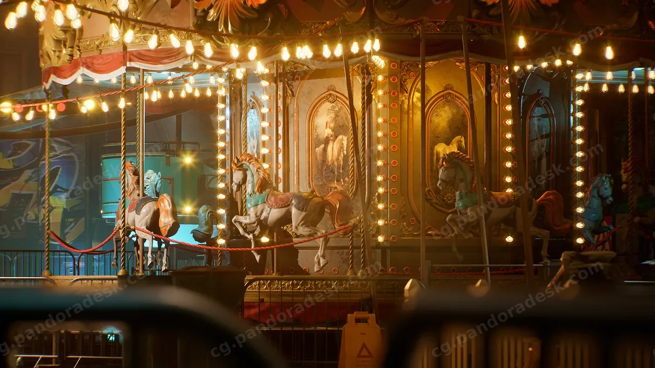 游乐园环境套件 - Amusement Park Environment Kit