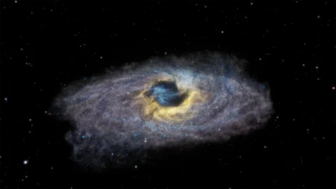 银河粒子系统 - Niagara Galaxy