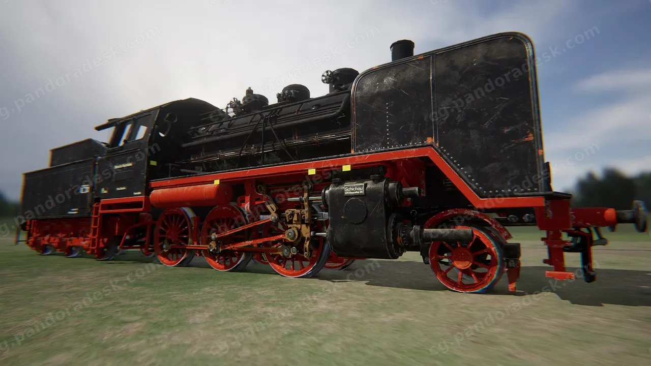 德国老式蒸汽机车 Steam Locomotive