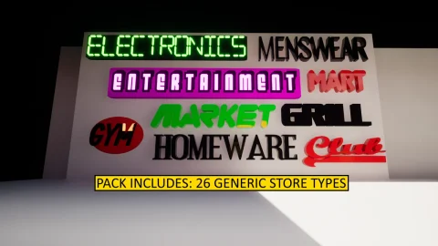 霓虹及商铺招牌 Neon & Shop Signs