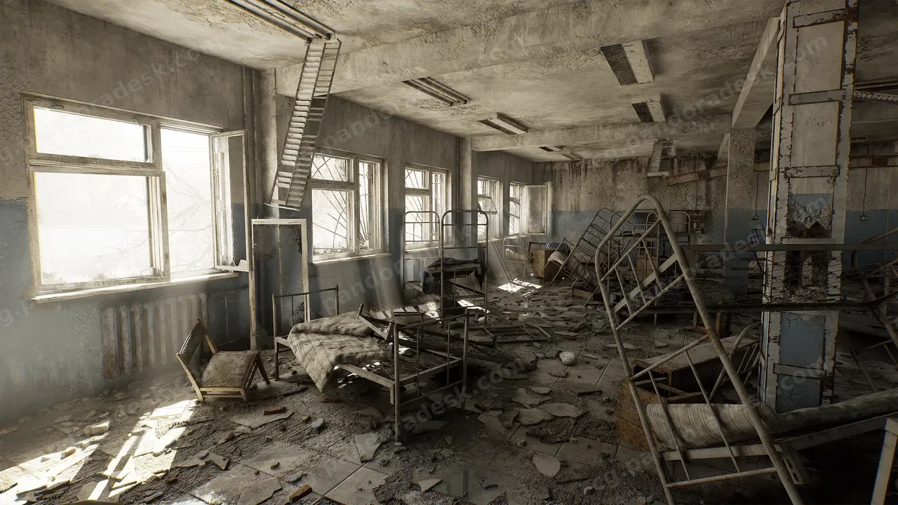 废弃建筑-Modular Abandoned Building