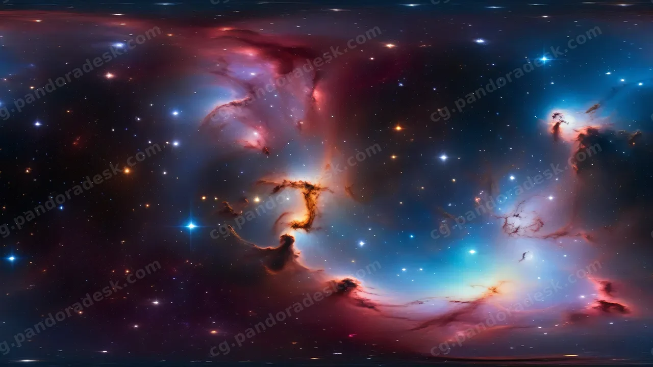 68个8K太空星云HDRI - 68 HDRI Space Nebula - 8k