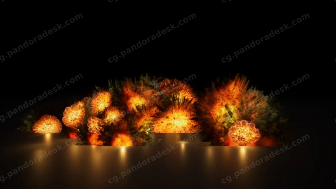 100个爆炸效果 - 100 Explosion Pack