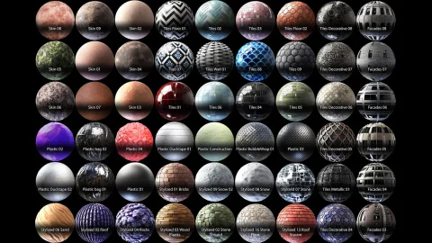 PBR材质库 - 99 PBR Materials Vol.01-2