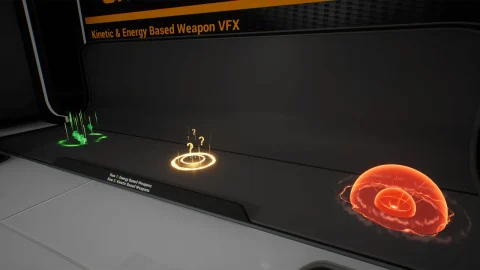 科幻激光武器特效-VFX Series Pack 1