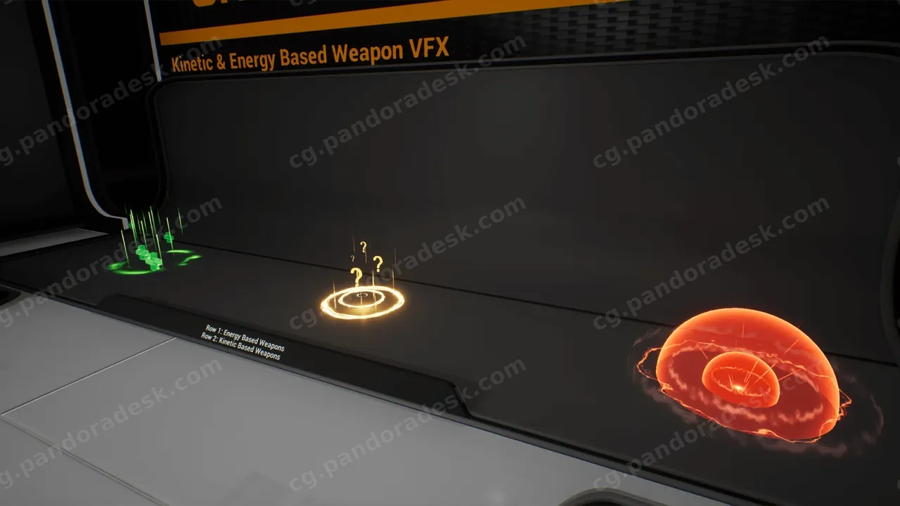 科幻激光武器特效-VFX Series Pack 1