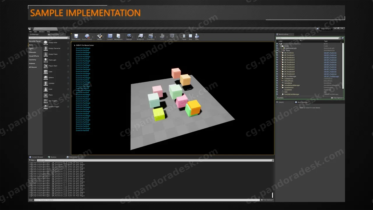 Actor池管理器插件 - Actor Pool Manager Plugin