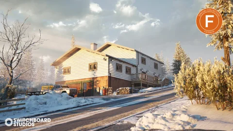 带内部的模块化冬季住宅 - American Drive | Modular Winter House with Interior