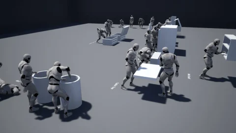 搬运掠夺偷盗动画-Loot Anim Set