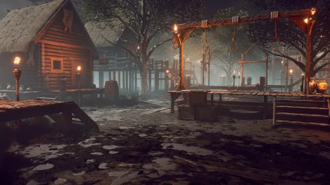 维京风格的中世纪村庄 - SICKA VILLAGE