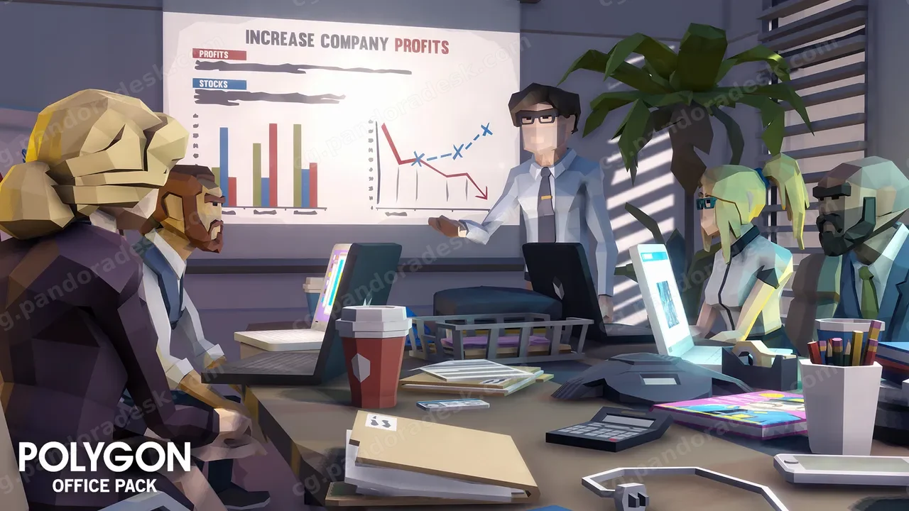 办公室主题包 - POLYGON - Office Pack