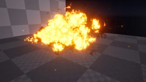 动画忍者火焰吐息视觉特效 - Anime Ninja Flame Breath Vfx