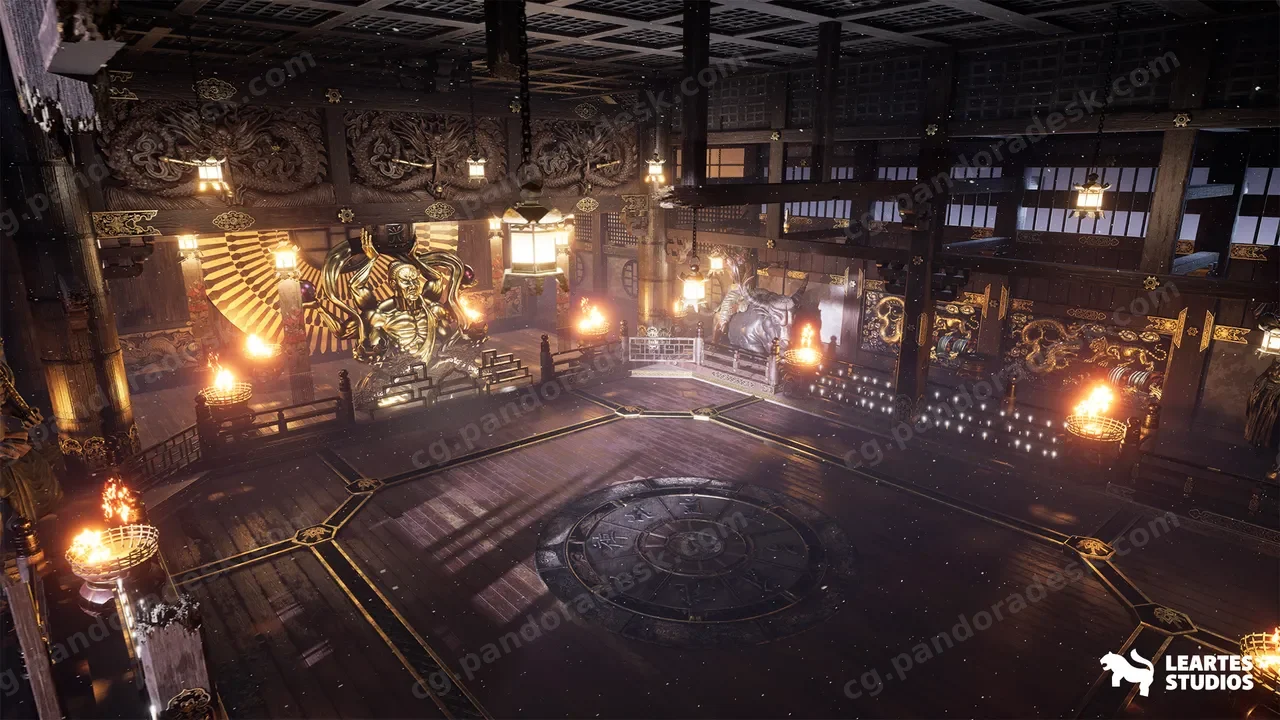 日本武士决斗场 - Fighting Stage Environment ( Fighting )